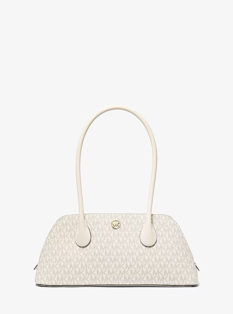 [INCOMING ETA 30 DAYS] Michael Kors Petra Medium Shoulder Bag With Logo in Light Multicolor Cream (35S6G2PS8B)