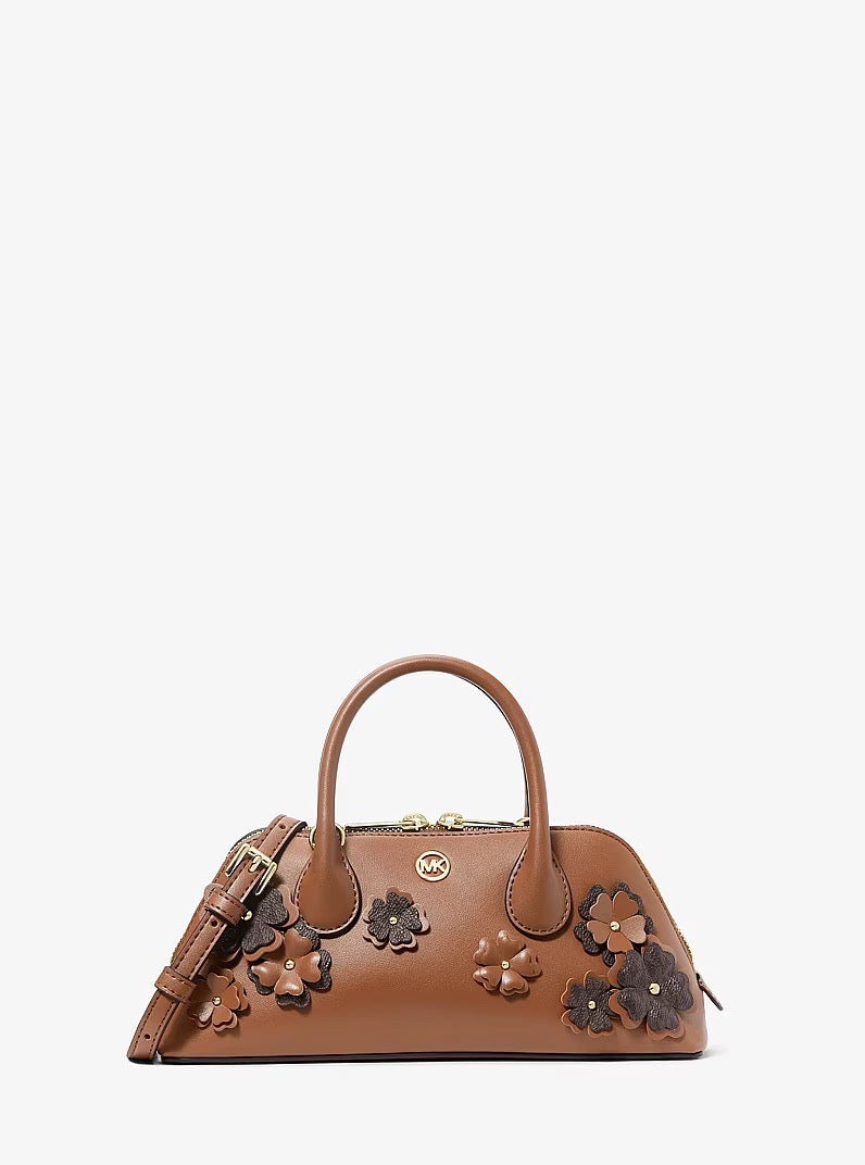 [READY STOCK MY] Michael Kors Petra Small TZ Crossbody in Luggage (35S6G2PC5V)