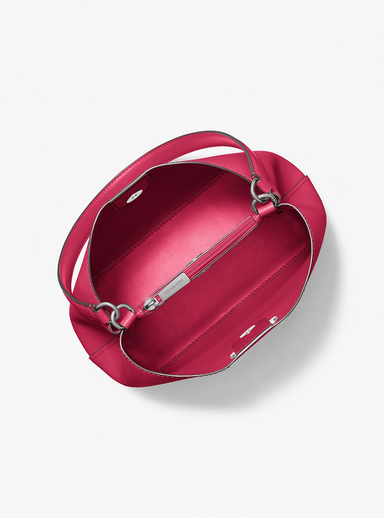 [INCOMING ETA 30 DAYS] Michael Kors Pratt Medium Shoulder Bag in Dark Raspberry (35S4S3FS2I)