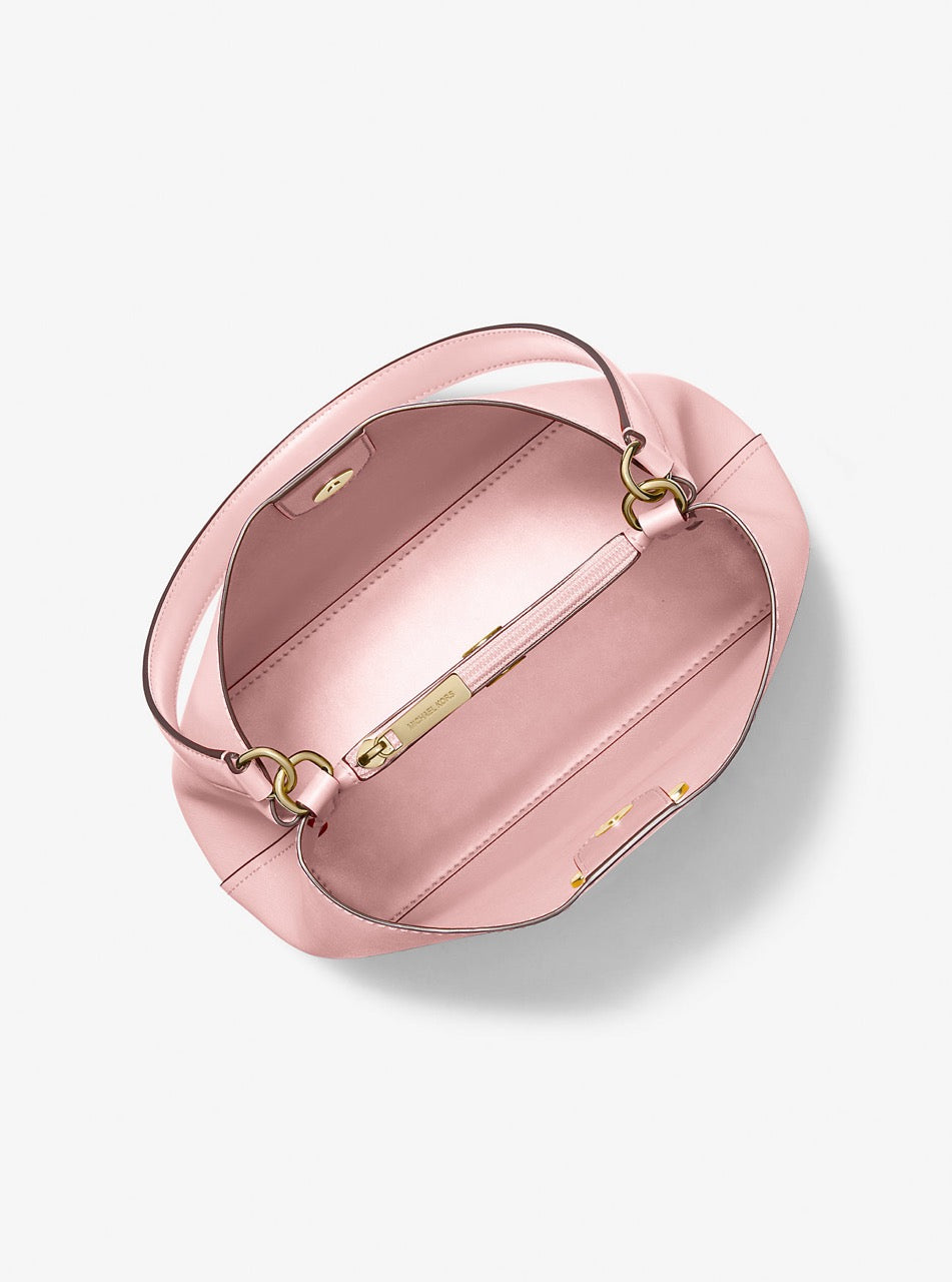 [INCOMING ETA 30 DAYS] Michael Kors Pratt Medium Shoulder Bag in Powder Blush (35S4G3FS2I)