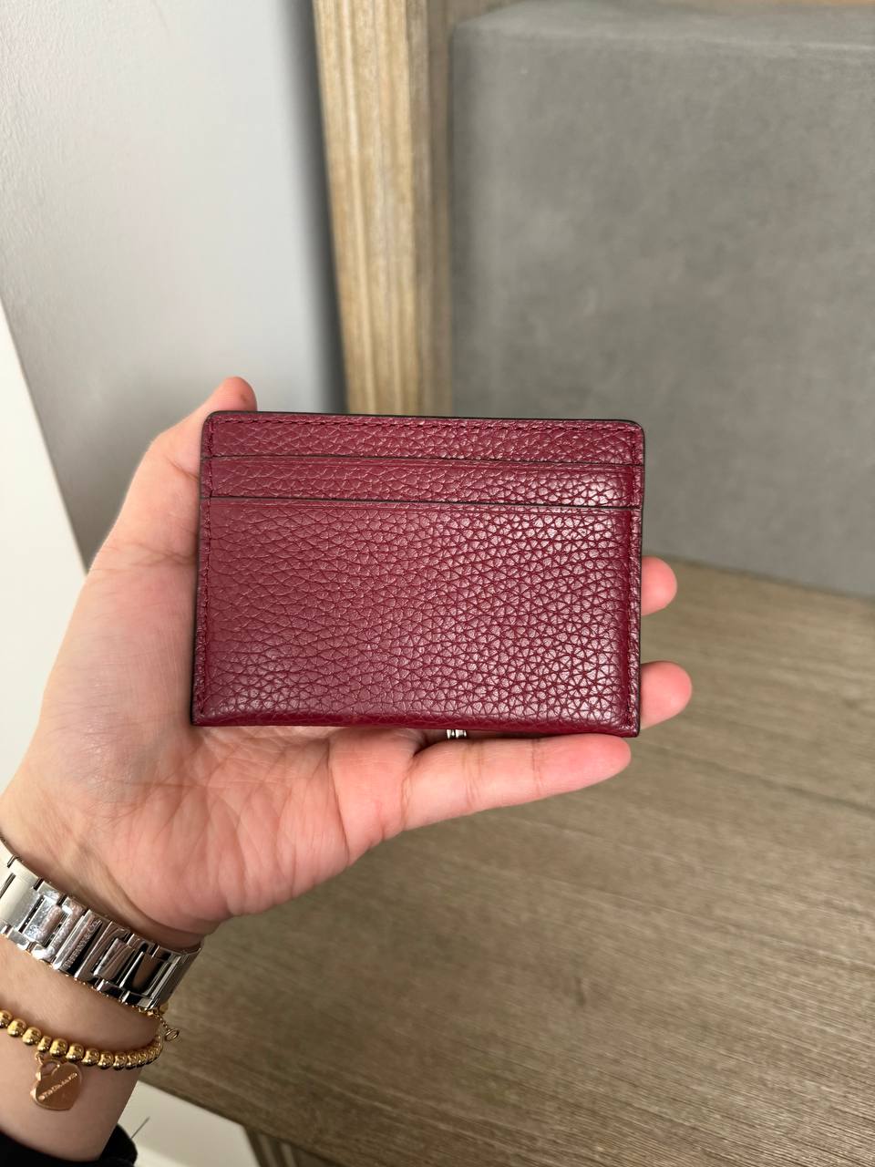 MK Reed Large Card Holder in Cherry (35S3G6RD3L)