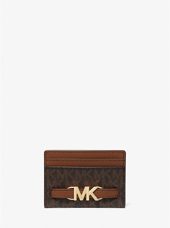 Michael Kors Reed Large Card Holder in Signature Brown (35S3G6RD3B)