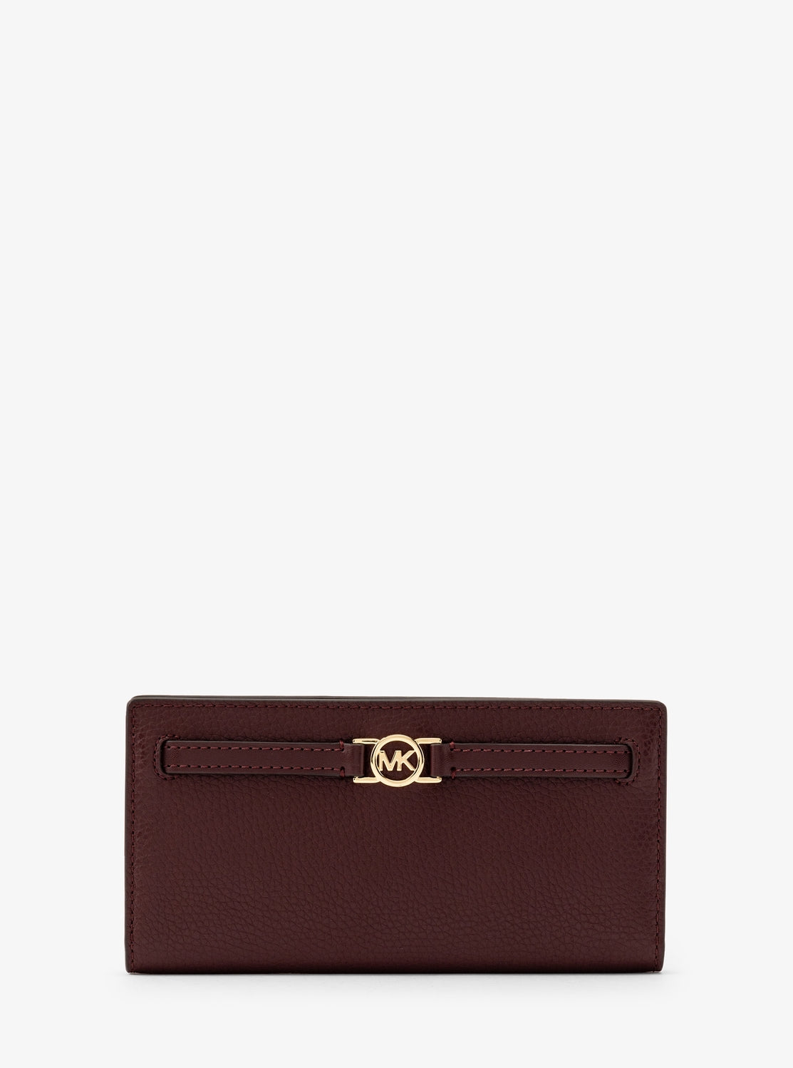 Michael Kors Reed Large Snap Wallet in Oxblood (35F4G6RE3L)