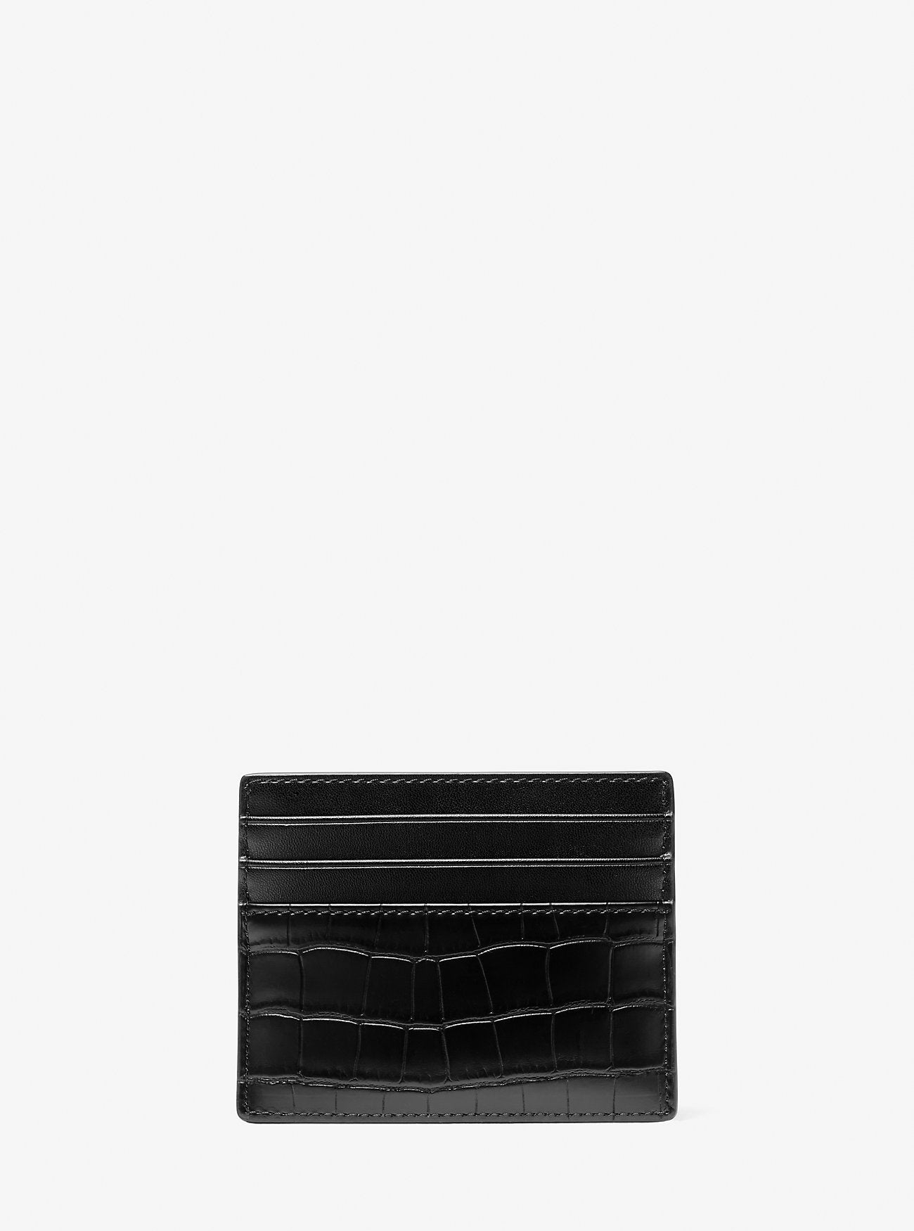 [READY STOCK MY] Michael Kors Rivington Tall Card Case in Black (36F4LRVD2U)