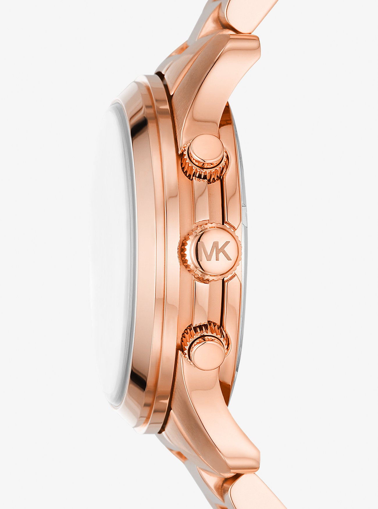 [READY STOCK MY] Michael Kors Runway Rose Gold-Tone Watch in Rose Gold (MK7324)