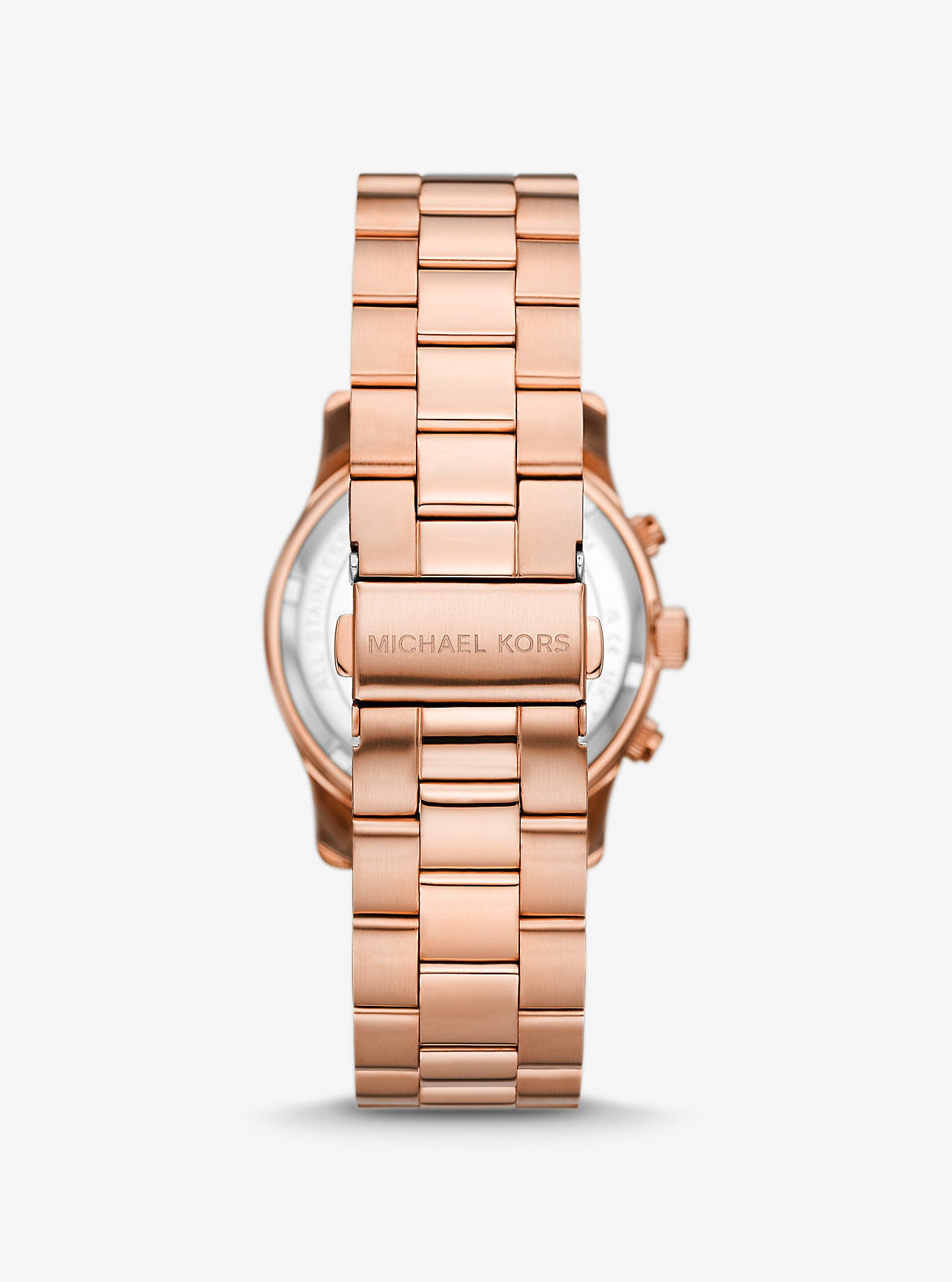 [READY STOCK MY] Michael Kors Runway Rose Gold-Tone Watch in Rose Gold (MK7324)