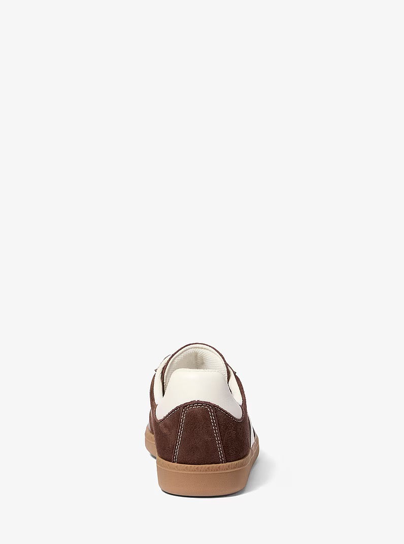 [NADZ][FK][INCOMING ETA 30 DAYS] Michael Kors Sammy Polyester Microsuede Sneaker in Nutmeg (49F6BNFS1S)
