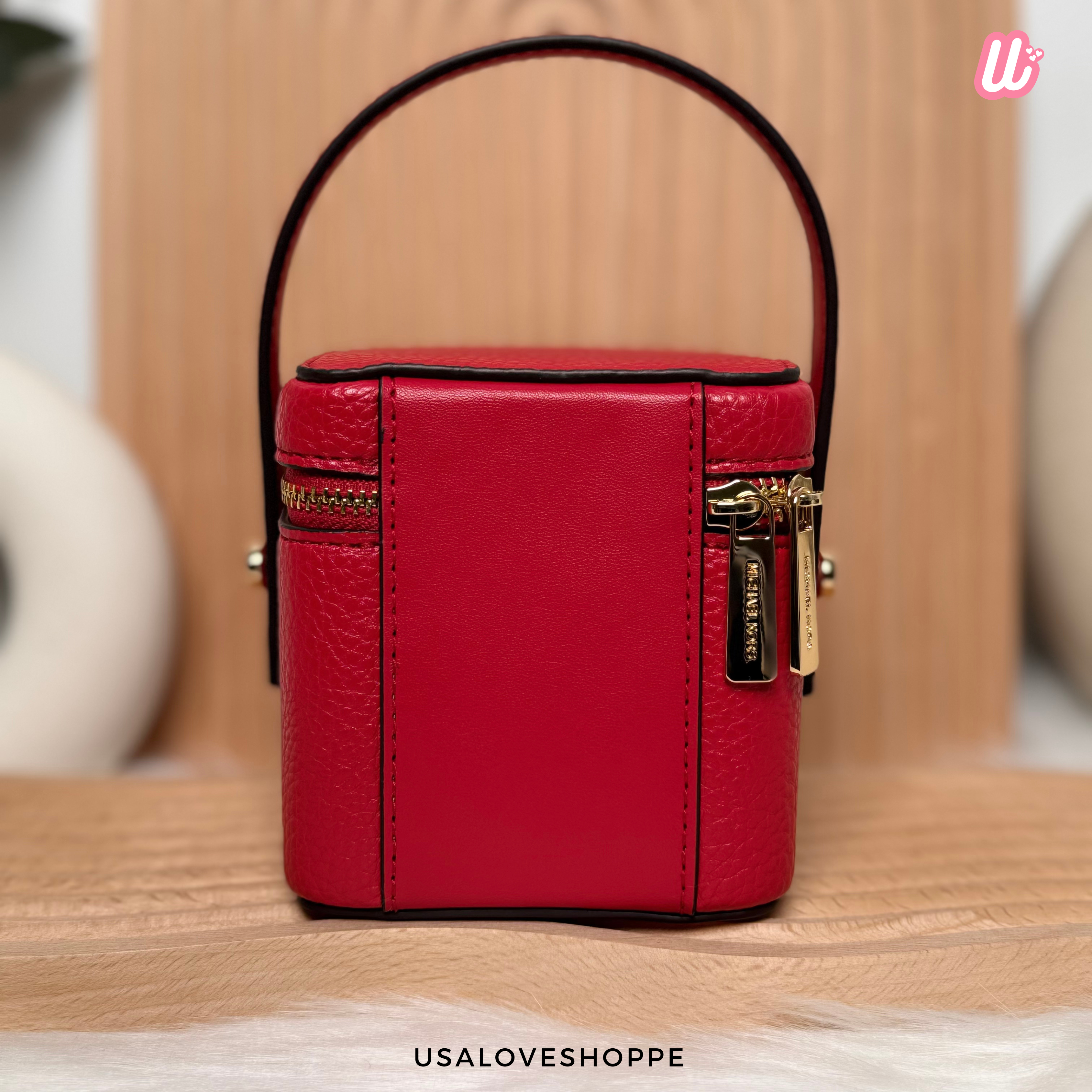 [READY STOCK MY] Michael Kors Sandrine XS Box Bag in Bright Red (35T4GD2N0R)