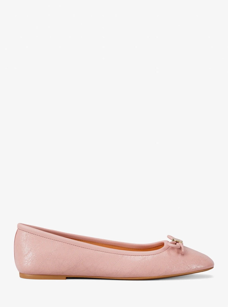 [WEB EXCLUSIVE][FK][INCOMING ETA 30 DAYS] Michael Kors Savannah Ballet Flat in Powder Blush (49T6SVFP1A)