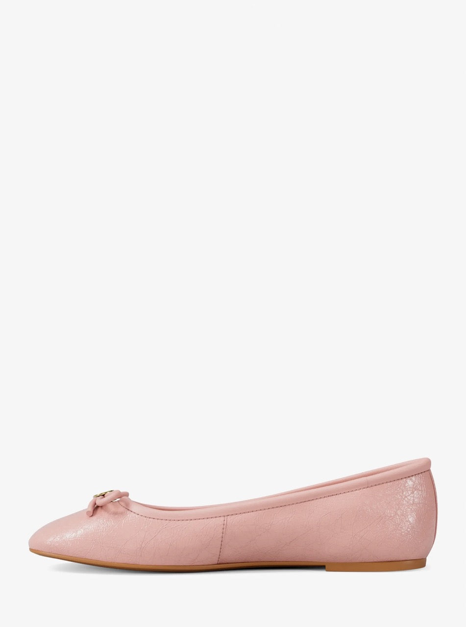 [WEB EXCLUSIVE][FK][INCOMING ETA 30 DAYS] Michael Kors Savannah Ballet Flat in Powder Blush (49T6SVFP1A)