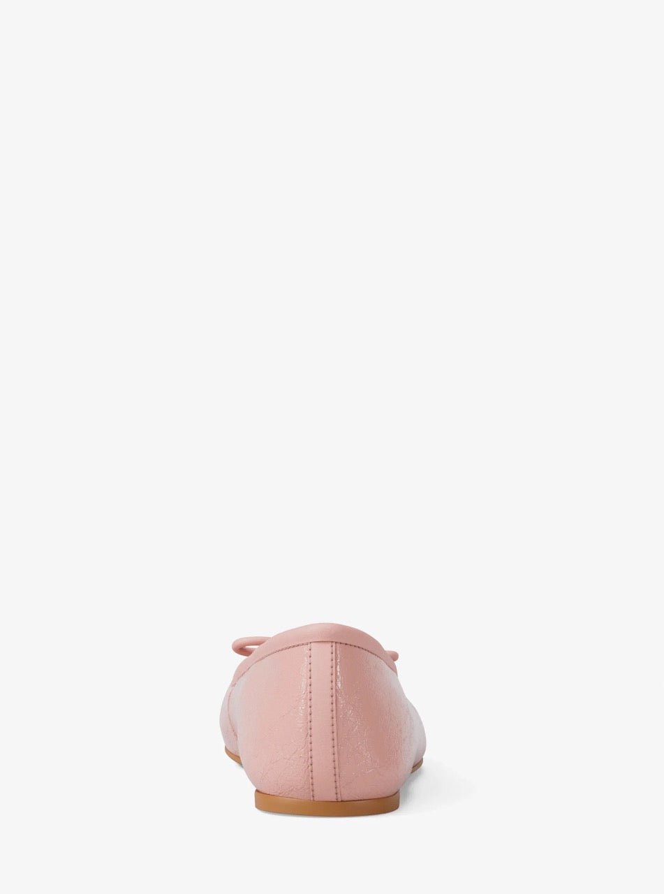 [WEB EXCLUSIVE][FK][INCOMING ETA 30 DAYS] Michael Kors Savannah Ballet Flat in Powder Blush (49T6SVFP1A)