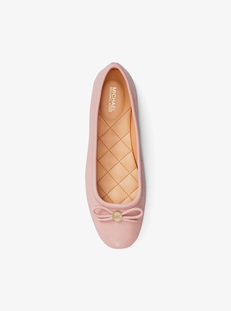 [WEB EXCLUSIVE][FK][INCOMING ETA 30 DAYS] Michael Kors Savannah Ballet Flat in Powder Blush (49T6SVFP1A)