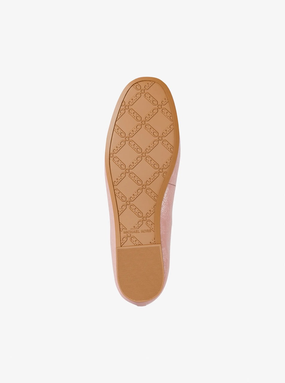 [WEB EXCLUSIVE][FK][INCOMING ETA 30 DAYS] Michael Kors Savannah Ballet Flat in Powder Blush (49T6SVFP1A)