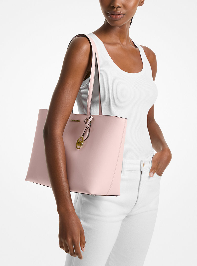 [READY STOCK MY] Michael Kors Sheila Large MF Tote in Powder Blush (35S4G6HT9L)