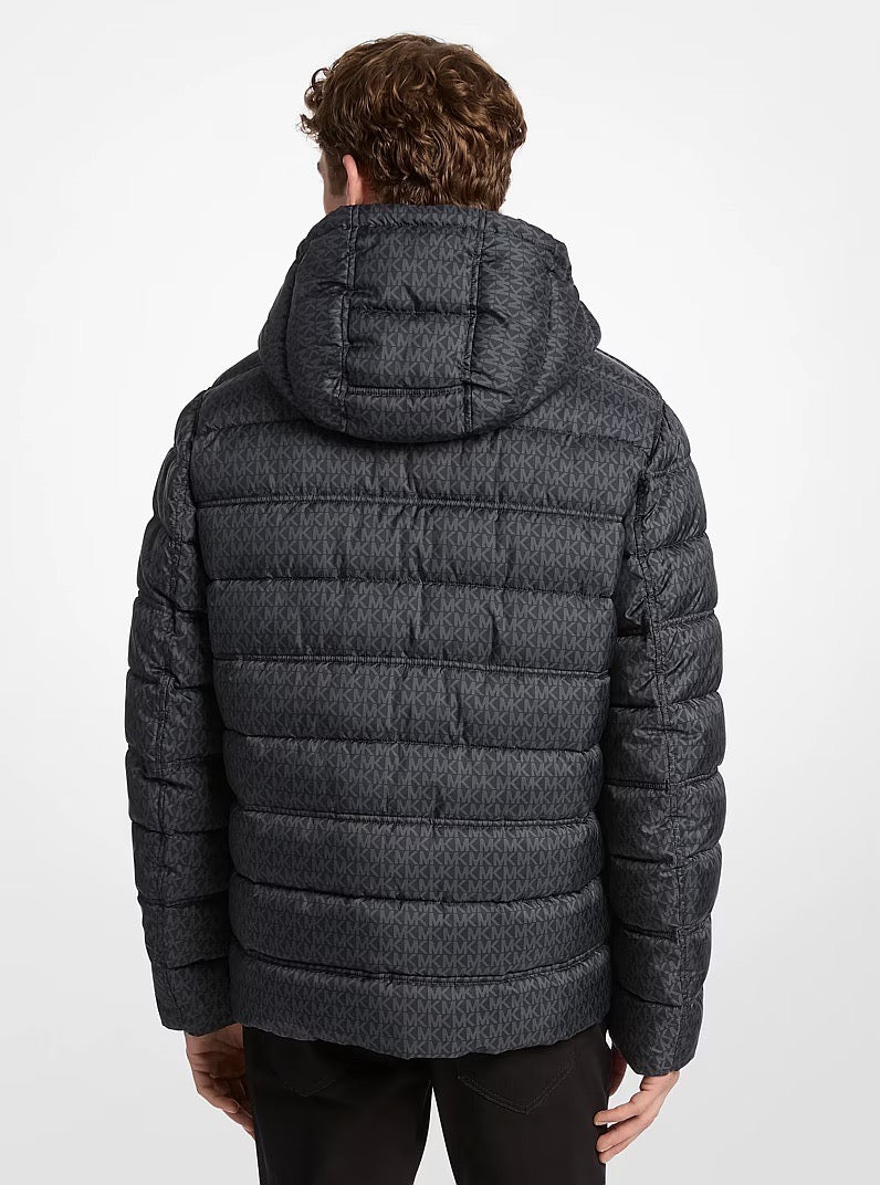 [INCOMING ETA 30 DAYS] Michael Kors Signature Logo Reversible Jacket in Black (FK)(MC68295)