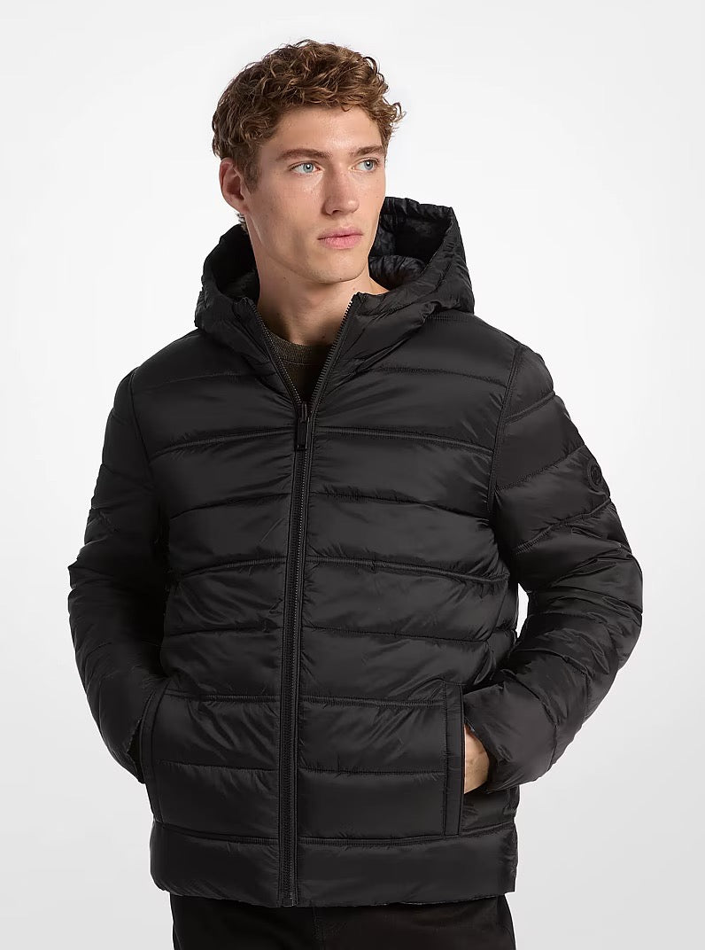 [INCOMING ETA 30 DAYS] Michael Kors Signature Logo Reversible Jacket in Black (FK)(MC68295)