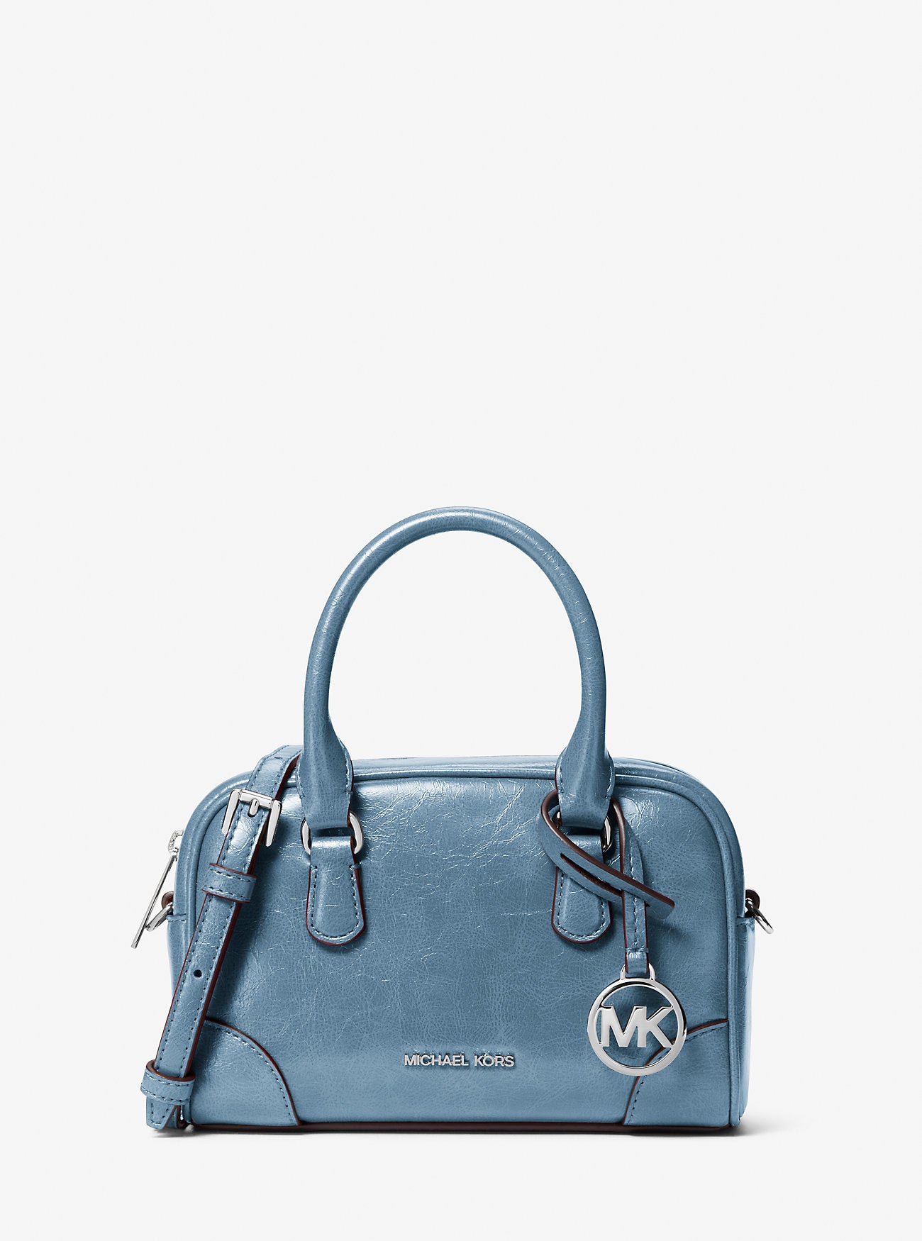 [READY STOCK MY] Michael Kors Thompson Extra Small Satchel Crossbody in Cornflower (35F5S7OC0Y)