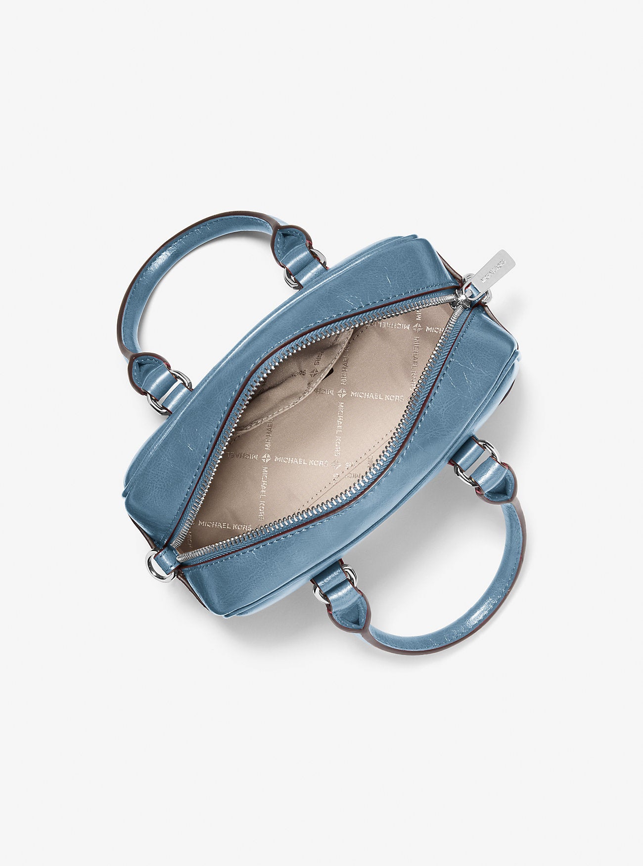 [READY STOCK MY] Michael Kors Thompson Extra Small Satchel Crossbody in Cornflower (35F5S7OC0Y)