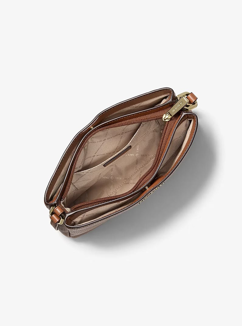 [INCOMING ETA 30 DAYS] Michael Kors Trisha Pebbled Leather Crossbody Bag With Pouch Gift Set in Luggage (35S6G9TC7L)
