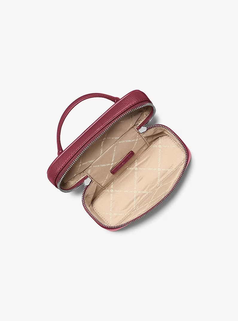 [INCOMING ETA 30 DAYS] Michael Kors Vivi Small Vanity Crossbody Bag in Maroon (35F6SVFC5I)