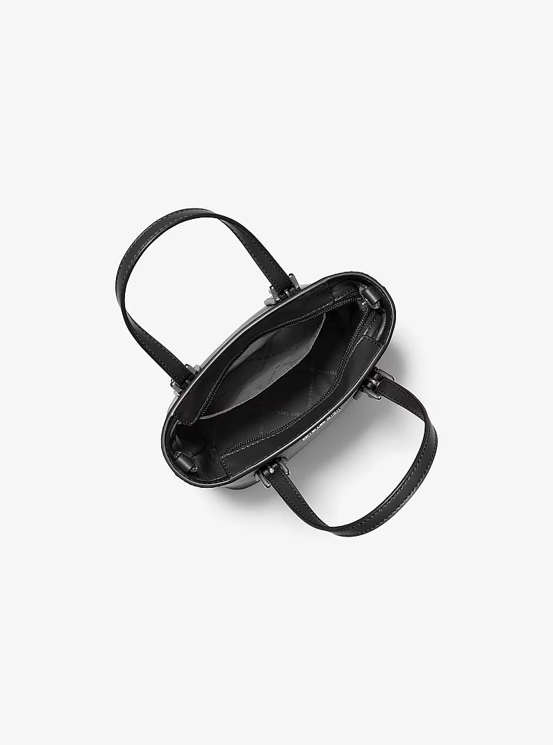 [WEB EXCLUSIVE][INCOMING ETA 30 DAYS] Michael Kors Voyager Extra-Small Leather Convertible Crossbody Bag in Black (35F6SV6C0L)