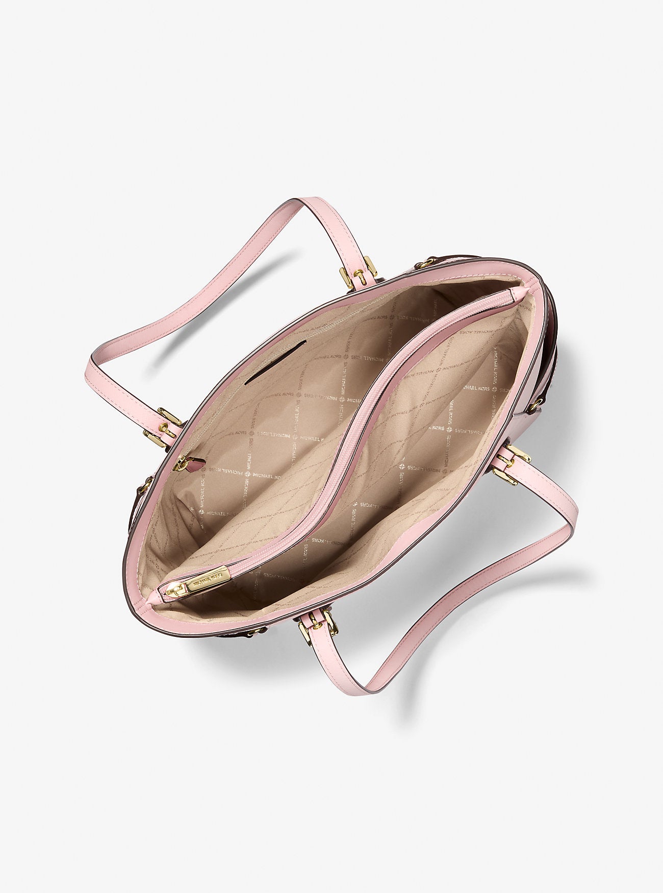 [READY STOCK MY] Michael Kors Voyager Large EW Tote in Powder Blush (35S5GV6T7L)