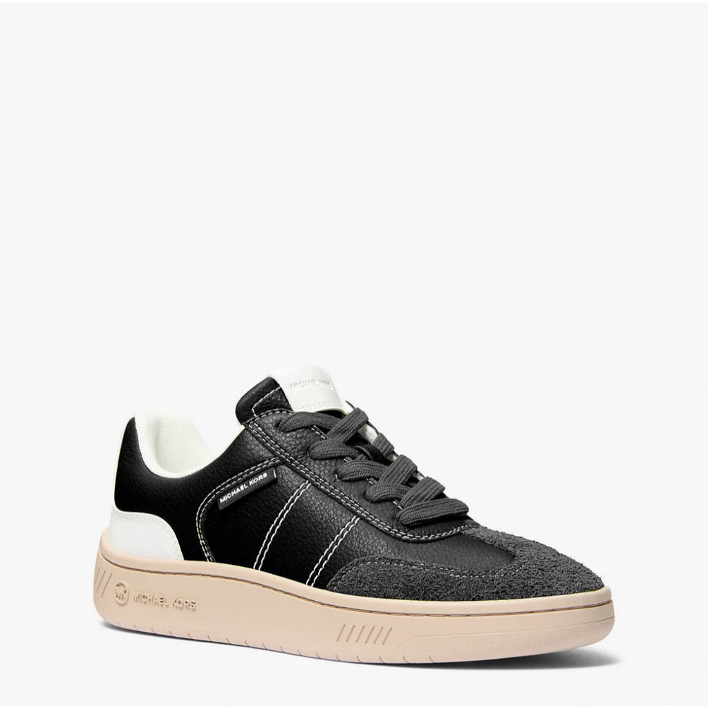 [READY STOCK MY] Michael Kors W Kai Mixed-Media Sneaker in Black (FK)(49R5KAFS1L)