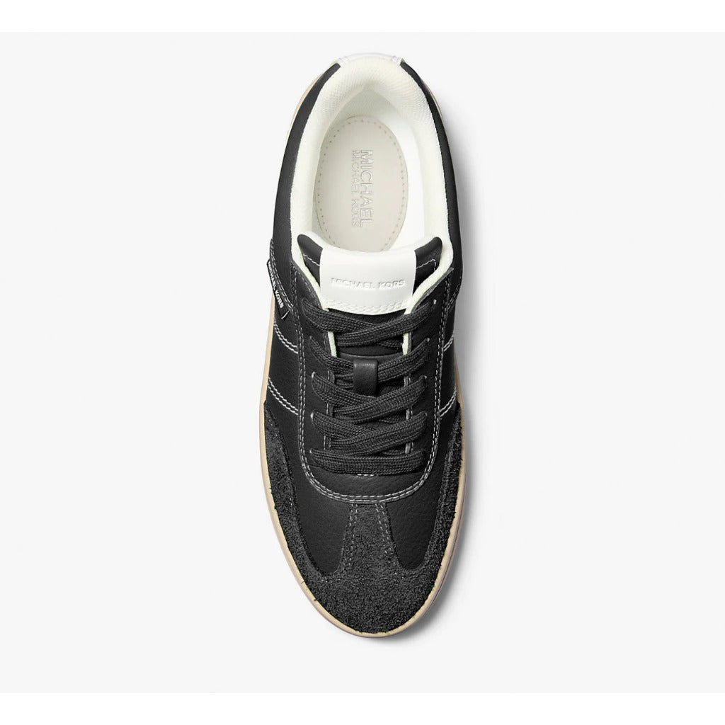 [READY STOCK MY] Michael Kors W Kai Mixed-Media Sneaker in Black (FK)(49R5KAFS1L)