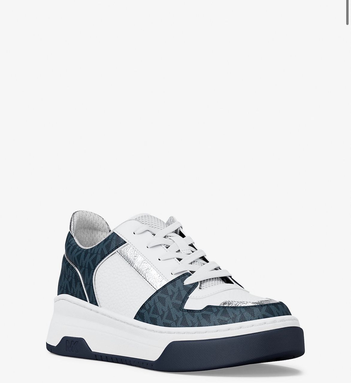 [INCOMING ETA 30 DAYS] Michael Kors W Lexi Mixed-Media Sneaker in Admiral (FK)(49T5LXFS1L)