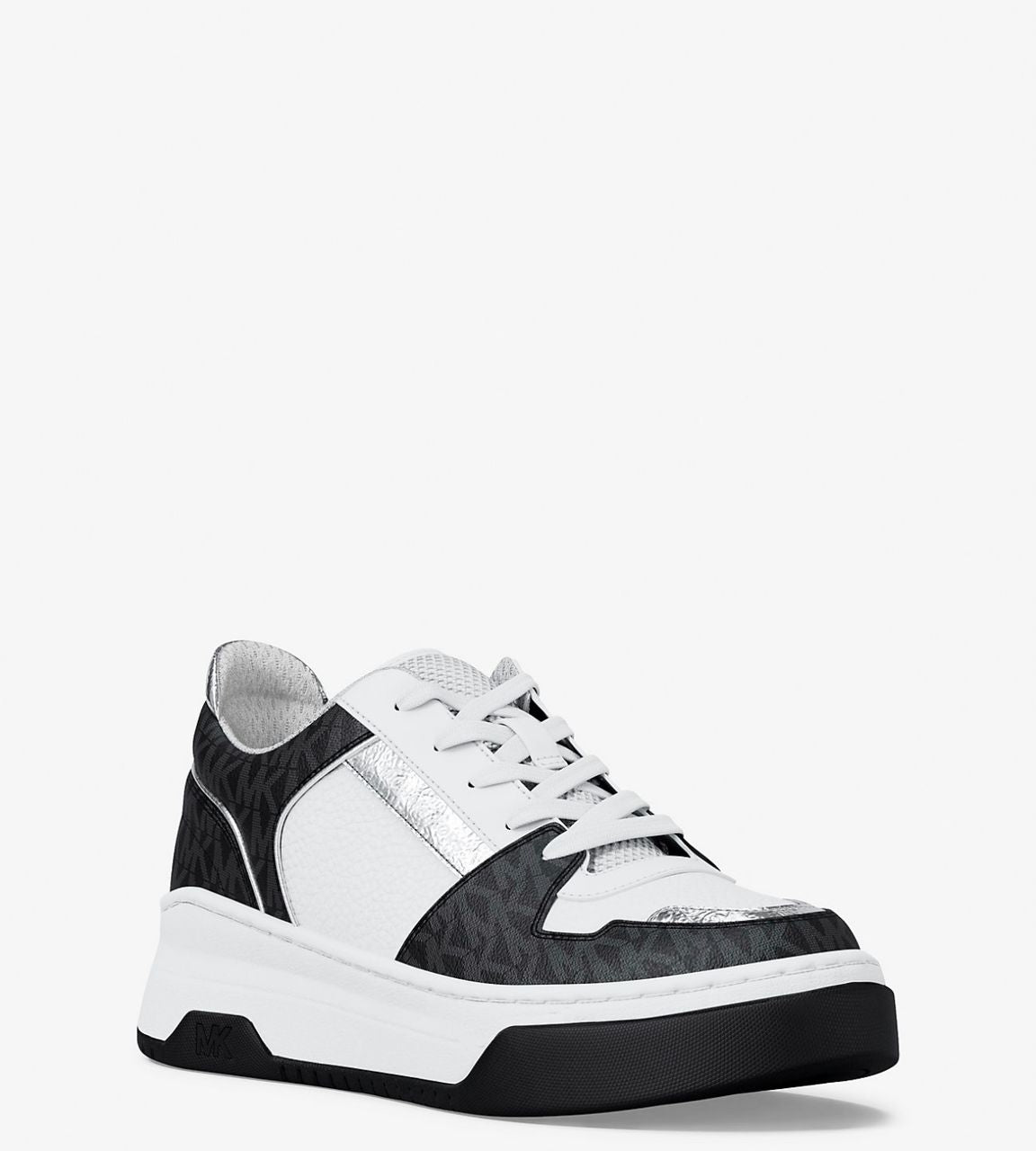 [INCOMING ETA 30 DAYS] Michael Kors W Lexi Mixed-Media Sneaker in Black (FK)(49T5LXFS1L)