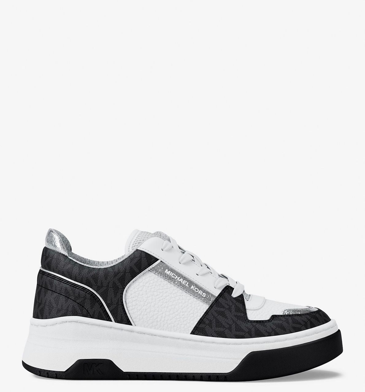 [INCOMING ETA 30 DAYS] Michael Kors W Lexi Mixed-Media Sneaker in Black (FK)(49T5LXFS1L)