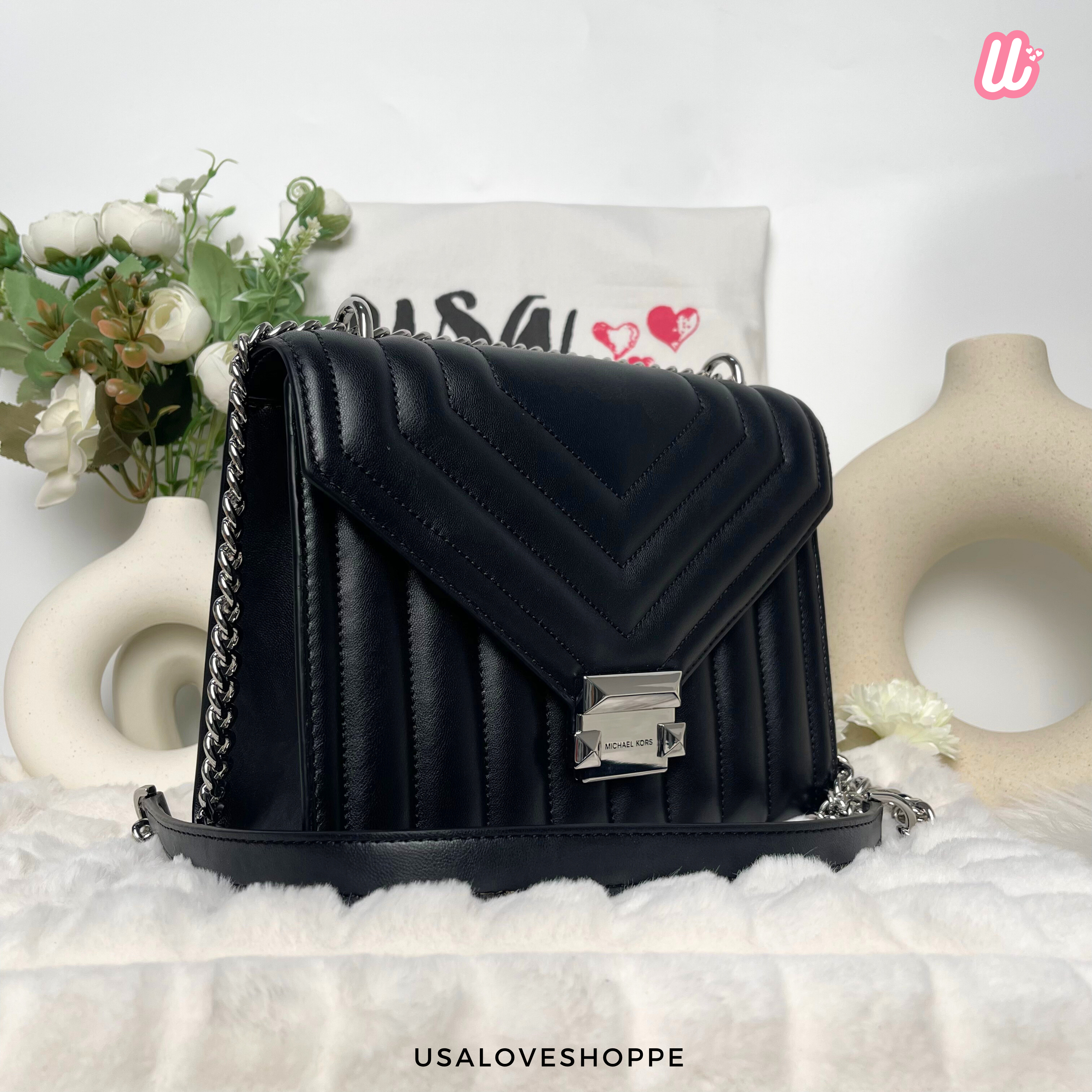 Michael Kors Bag Malaysia Michael Kors Whitney Medium Flap Chain