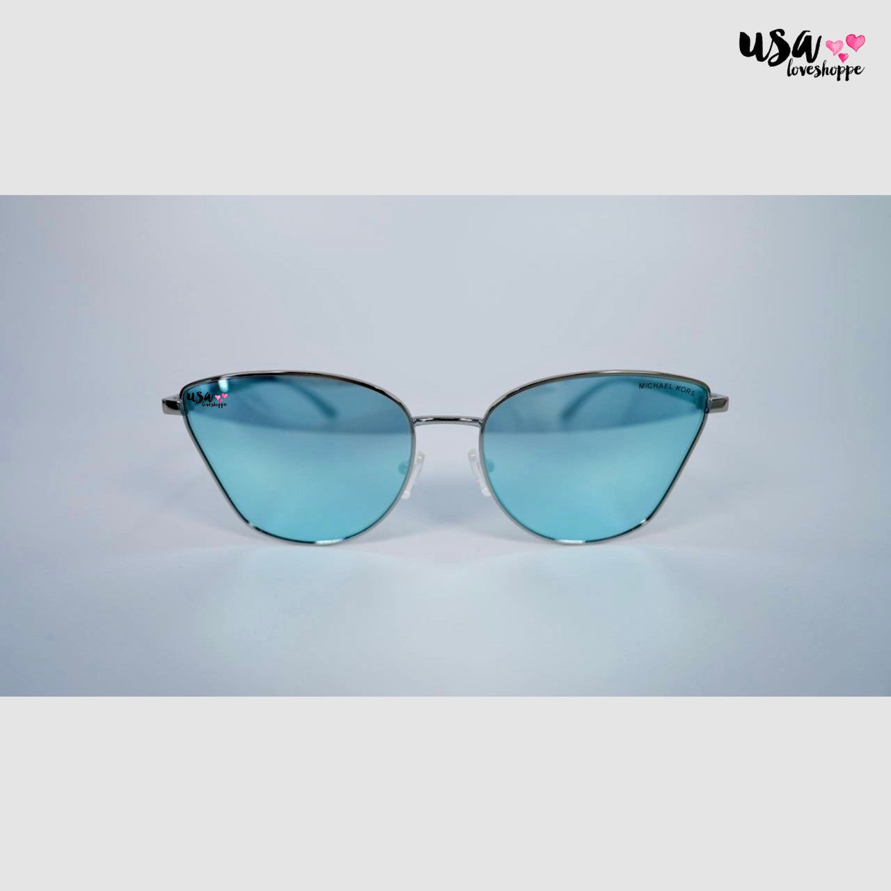 Michael Kors Women Outbanks Sunglasses in Blue (0MK1137)