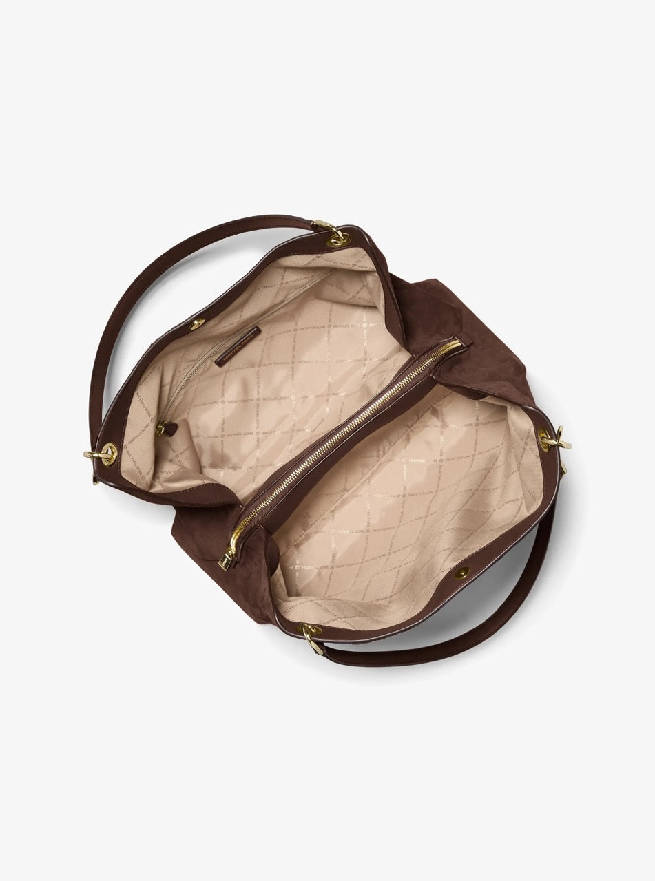 [WEB EXCLUSIVE][INCOMING ETA 30 DAYS] Michael Kors Christina Large Shoulder Bag in Nutmeg (35F6G8WE6S)