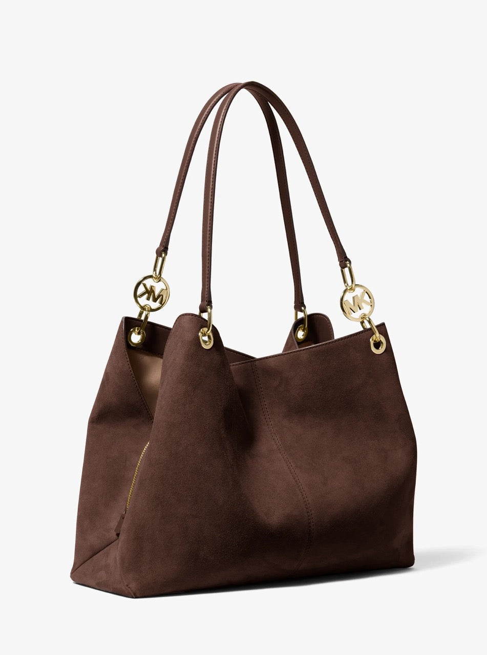 [WEB EXCLUSIVE][INCOMING ETA 30 DAYS] Michael Kors Christina Large Shoulder Bag in Nutmeg (35F6G8WE6S)