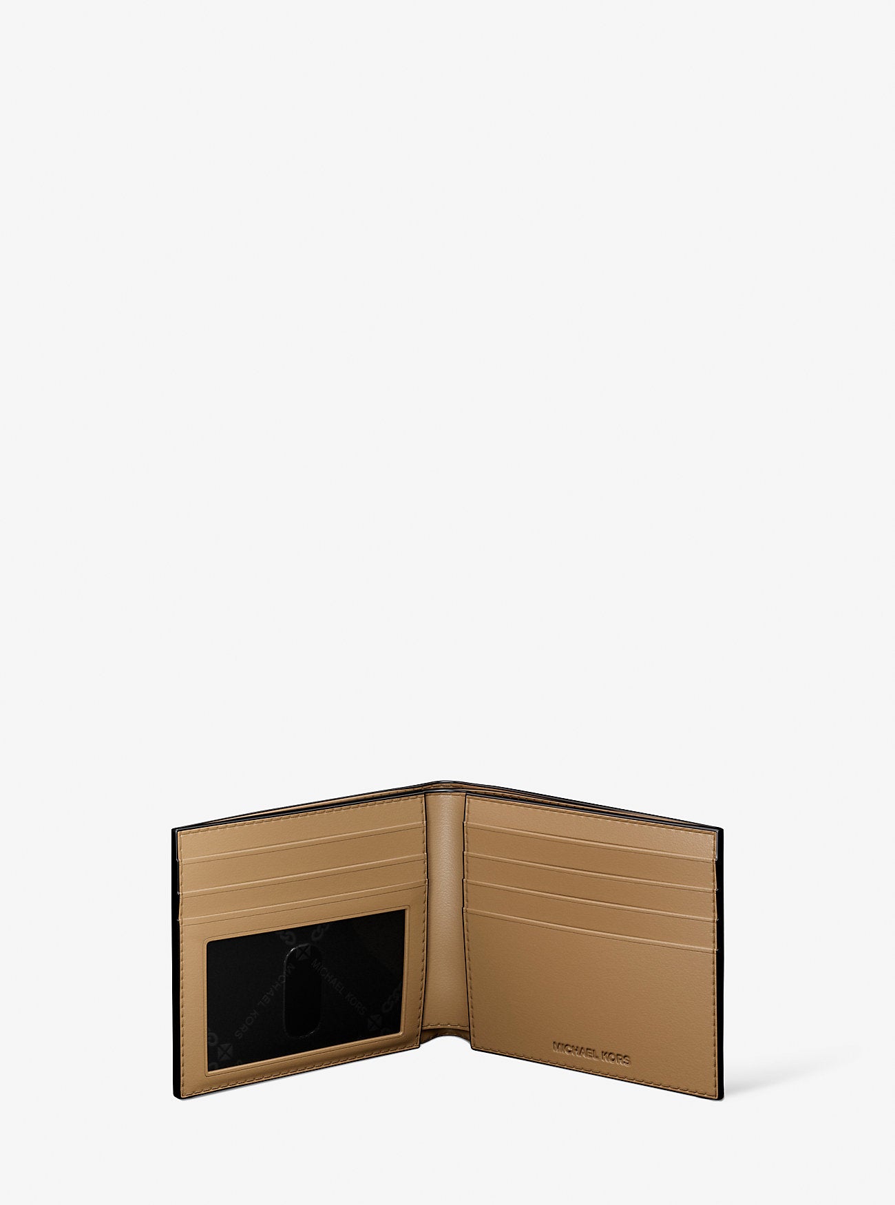 [INCOMING ETA 30 DAYS] Michael Kors Men Cooper Ombré Signature Logo Billfold Wallet in Husk (36S5LCOF2O)
