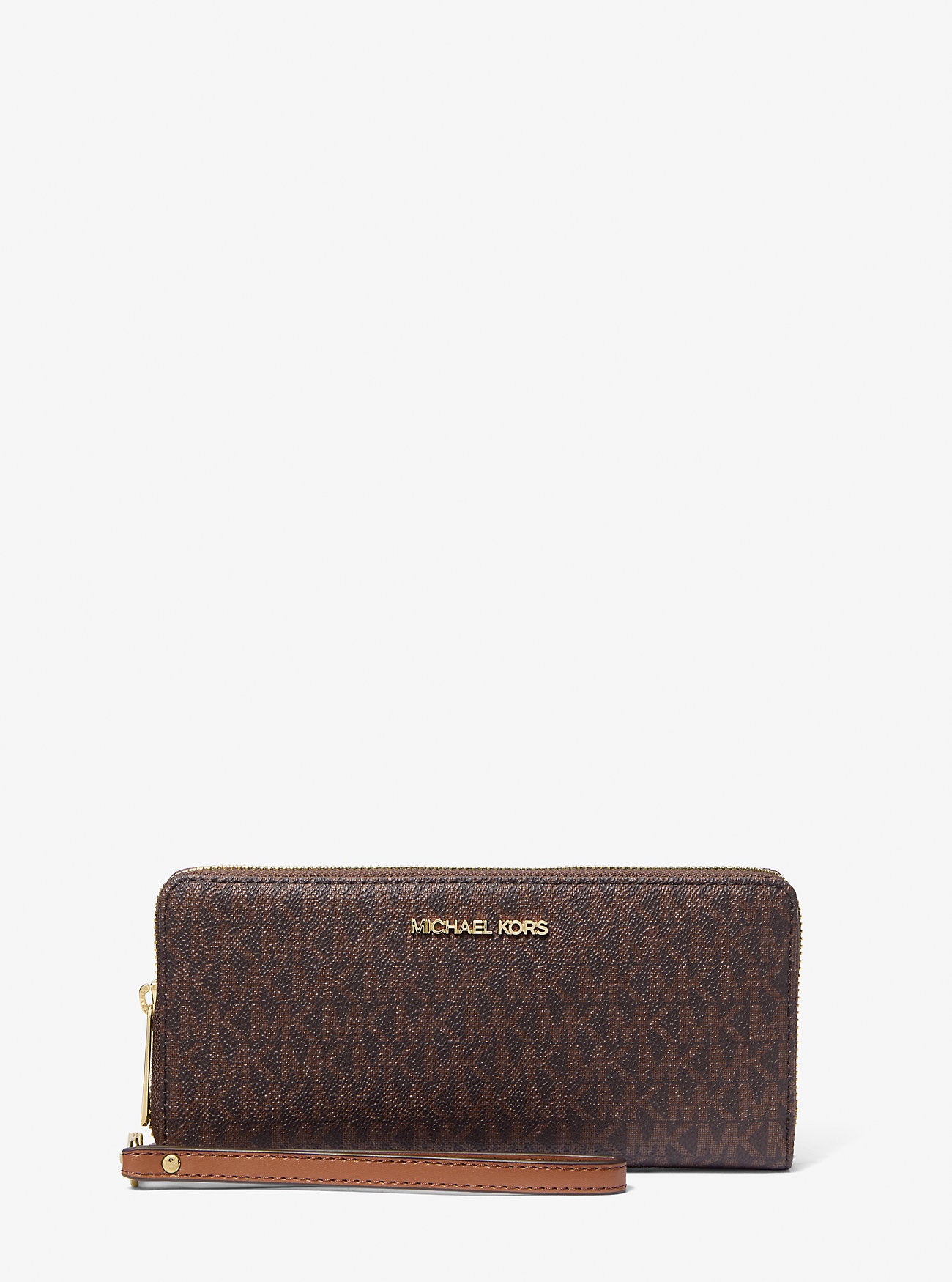 [INCOMING ETA 30 DAYS] Michael Kors Jet Set Travel Large Travel Continental Wallet in Signature Brown (35F8GTVT3B)