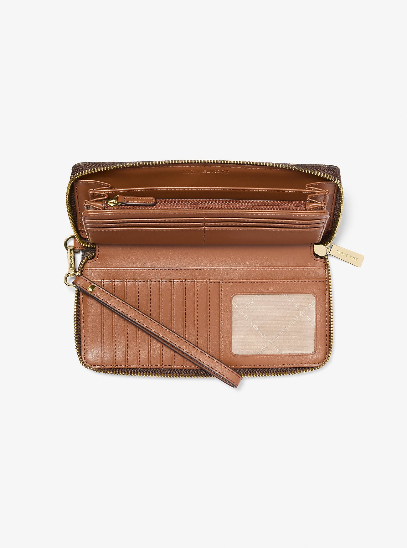 [INCOMING ETA 30 DAYS] Michael Kors Jet Set Travel Large Travel Continental Wallet in Signature Brown (35F8GTVT3B)