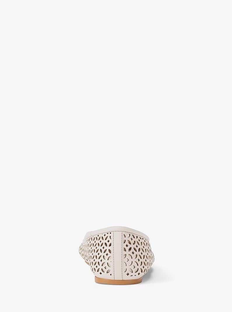 [INCOMING ETA 30 DAYS] Michael Kors Savannah Ballerina Pierced in Light Cream (FK)(49S6SVFP2L)