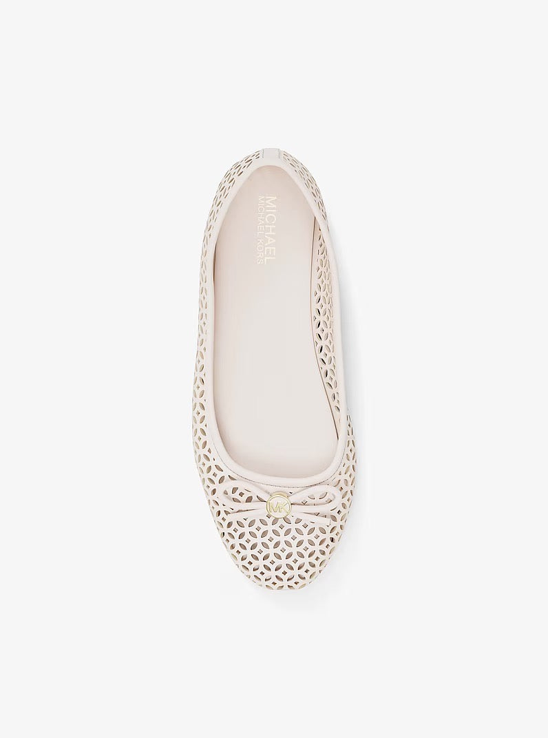 [INCOMING ETA 30 DAYS] Michael Kors Savannah Ballerina Pierced in Light Cream (FK)(49S6SVFP2L)