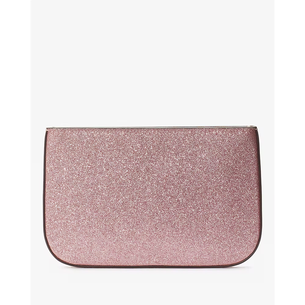 Kate Spade Glimmer Glitter Pochette in Mitten Pink (KE453)