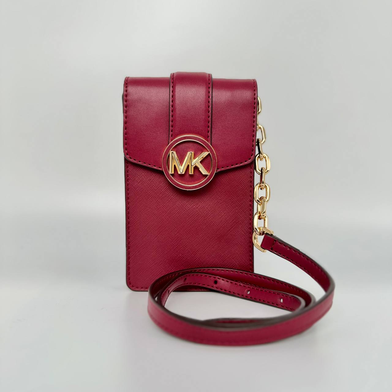 Michael Kors Carmen Small NS Phone Crossbody in Mulberry (35T2GNMC5L)