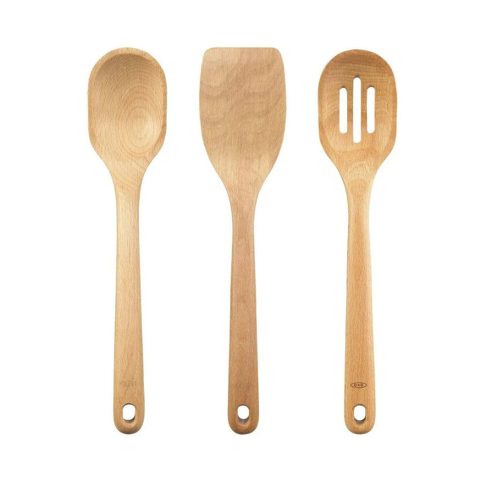 [READY STOCK ETA 7 DAYS] OXO Good Grips 3 Sets Wooden Utensils set