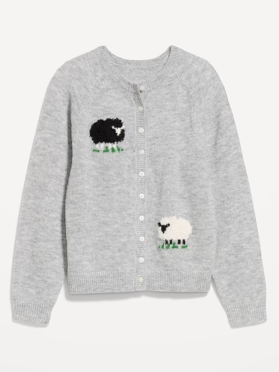 [WEB EXCLUSIVE][INCOMING ETA 30 DAYS] Old Navy Cozy Crew-Neck Wool-Blend Cardigan Sheep Regular