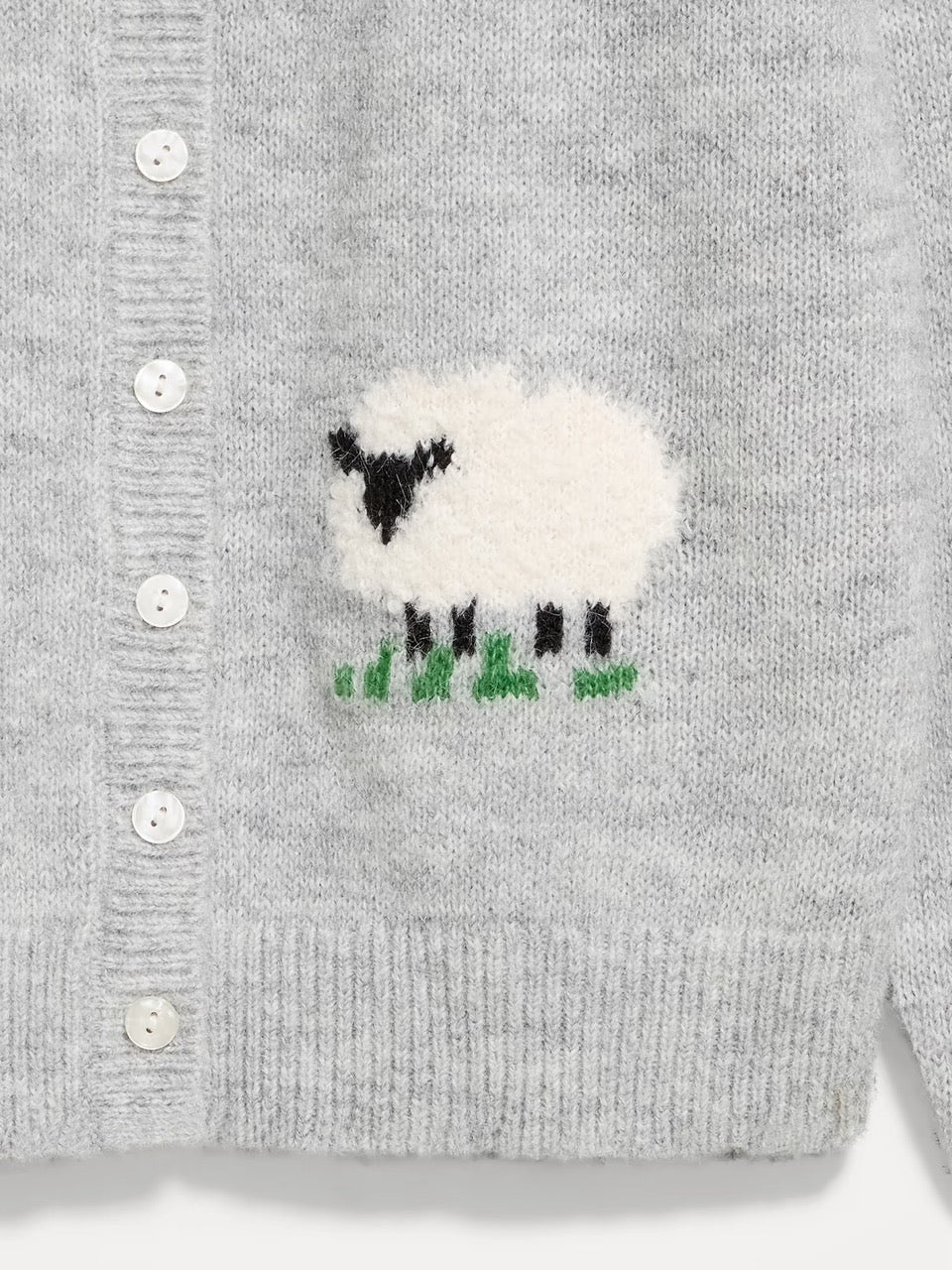 [WEB EXCLUSIVE][INCOMING ETA 30 DAYS] Old Navy Cozy Crew-Neck Wool-Blend Cardigan Sheep Regular