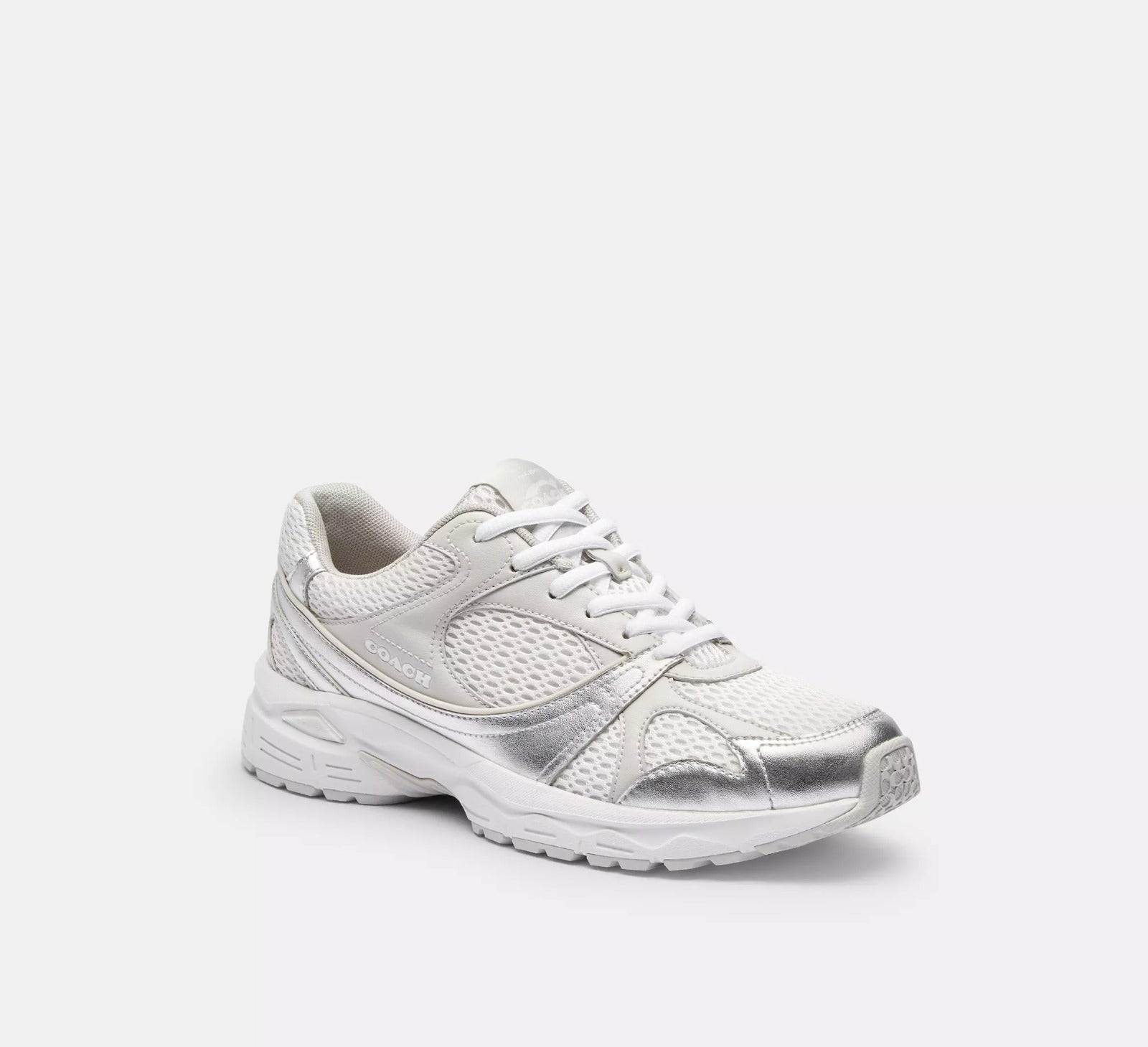 [INCOMING ETA 30 DAYS] COACH W Sport Sneaker in  Light Grey/Optic White (FK)(CCN49)