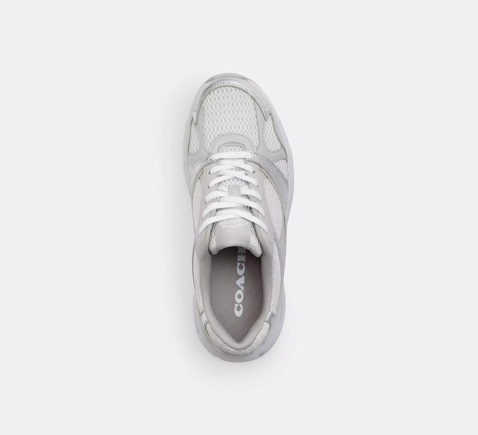 [INCOMING ETA 30 DAYS] COACH W Sport Sneaker in  Light Grey/Optic White (FK)(CCN49)