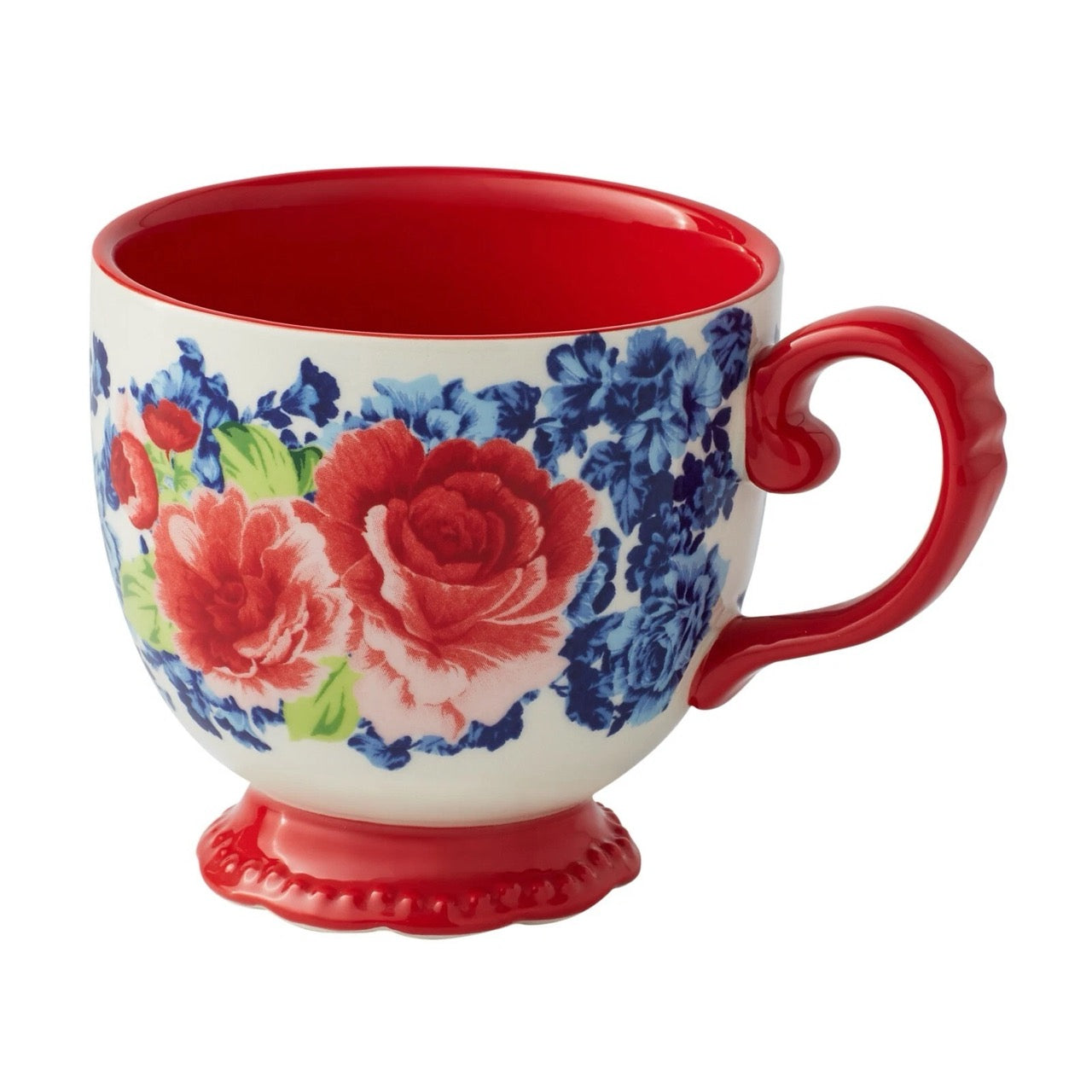[READY STOCK MY][DEFECT] PW WOMAN FLORAL MEDLEY WITH MUG AND PLATE SET (PWF096881814085)