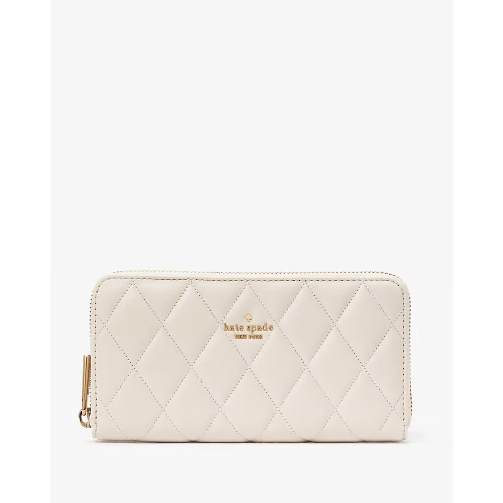 Kate Spade Carey Large Continential Wallet in Parchment (KA590)