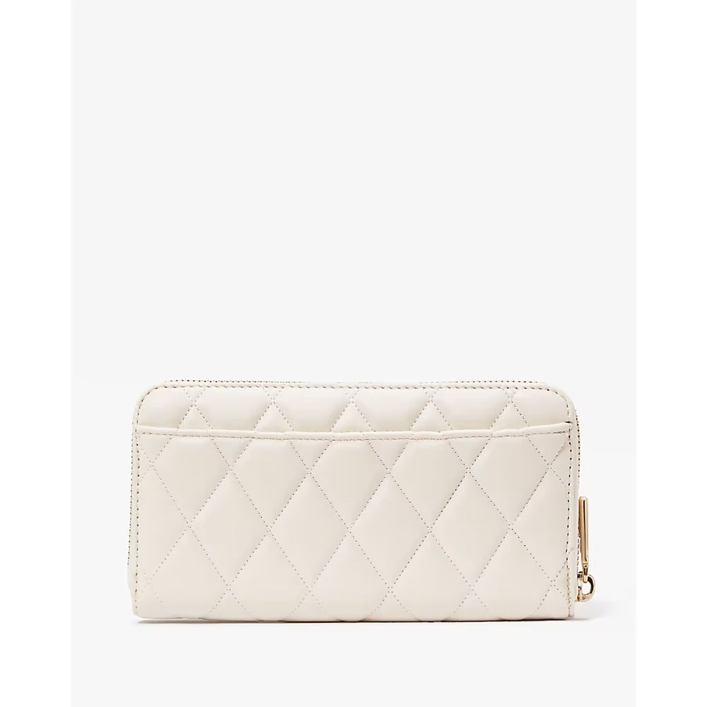 Kate Spade Carey Large Continential Wallet in Parchment (KA590)